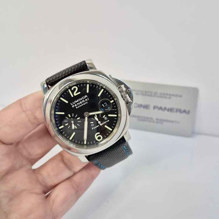  Panerai Luminor Power Reserve 44mm Automático 2 Pulseiras 