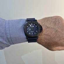 Thumbnail von Panerai Submersible Carbotech Blu Abisso 44mm Automático Completo