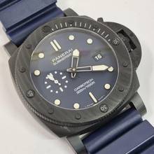 Thumbnail von Panerai Submersible Carbotech Blu Abisso 44mm Automático Completo