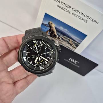  IWC Aquatimer Chronograph Flyback Galapagos Islands 44mm Automático Completo 