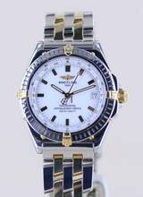 Thumbnail von Breitling Windrider Stahl Gold Pilotband white Dial Automatic 38mm Klassiker B+P