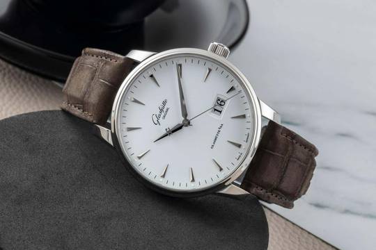  Glashütte Original Senator Excellence Stahl Automatik Herrenuhr Ref. 1-36-03-05-02-51 