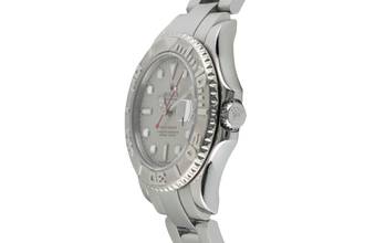 Thumbnail von Rolex Yacht-Master 35 Oyster Stahl / Platin Medium Size Ref. 168622 B&P 2011