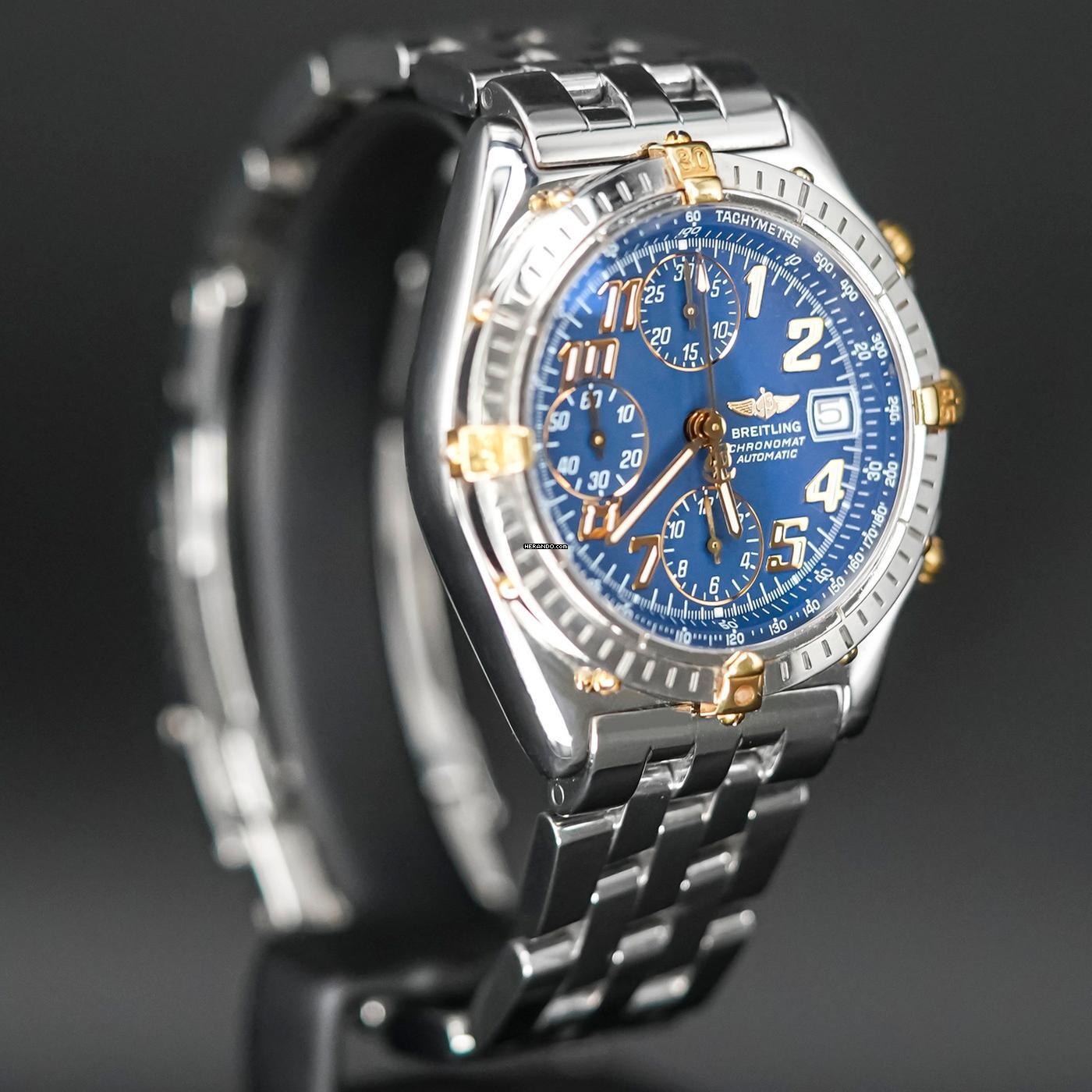 Thumbnail von Breitling Chronomat Stahl/Gold FULLSET
