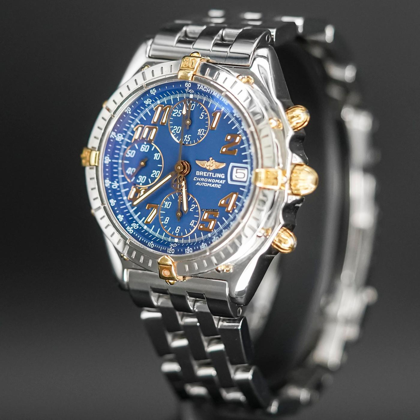 Thumbnail von Breitling Chronomat Stahl/Gold FULLSET