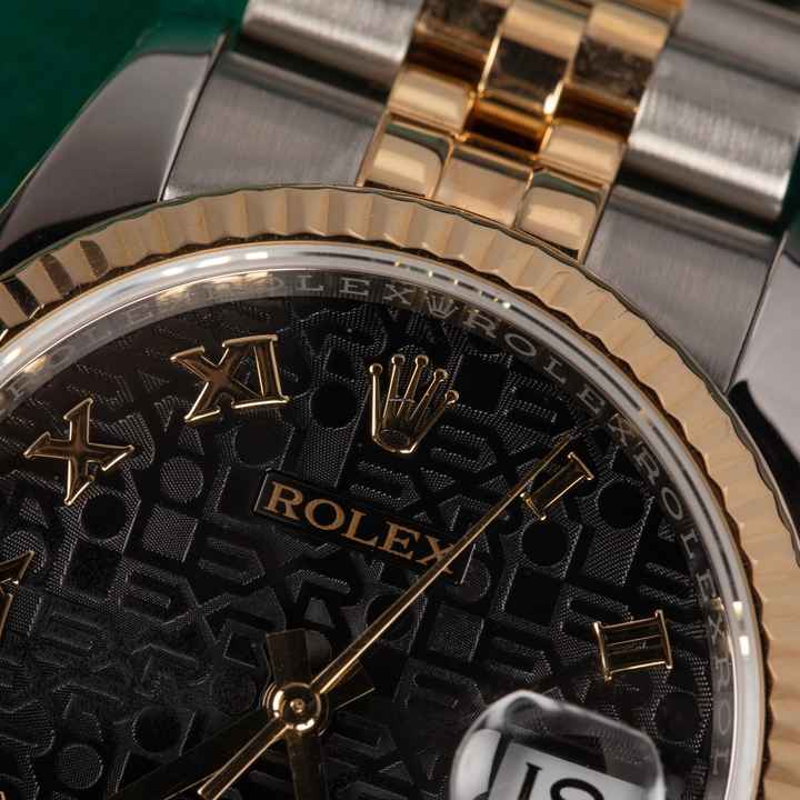  Rolex Datejust 36 40th Anniversary Jubilee Dial Mint 