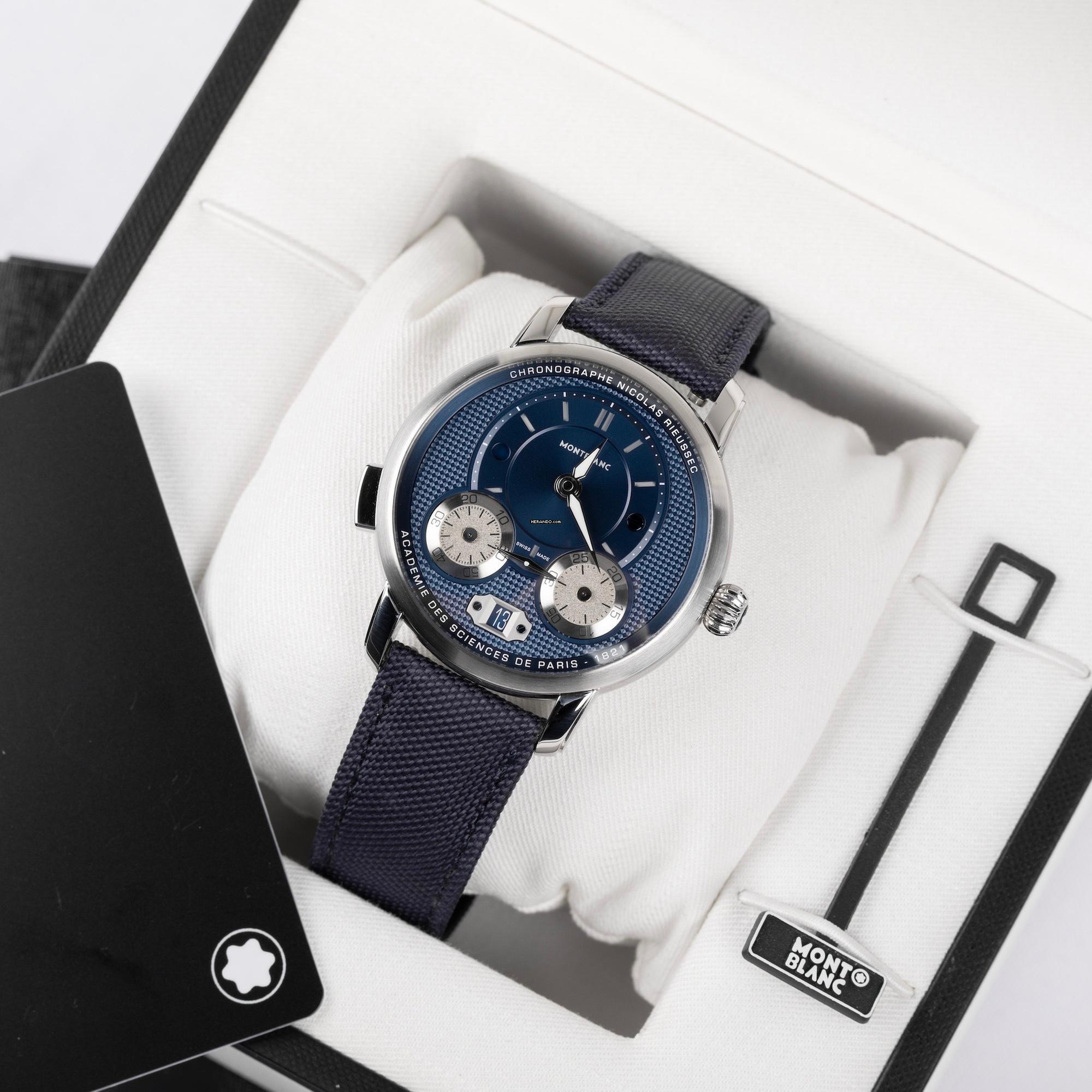  Montblanc Nicolas Rieussec Star Legacy Nicolas Rieussec Chronograph New 