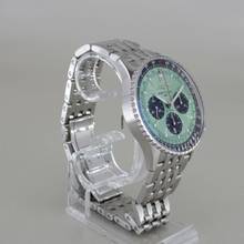 Thumbnail von Breitling Navitimer 1 B01 Chronograph 43 Automatik Chronometer grünes Zifferblatt Full Set ungetragen