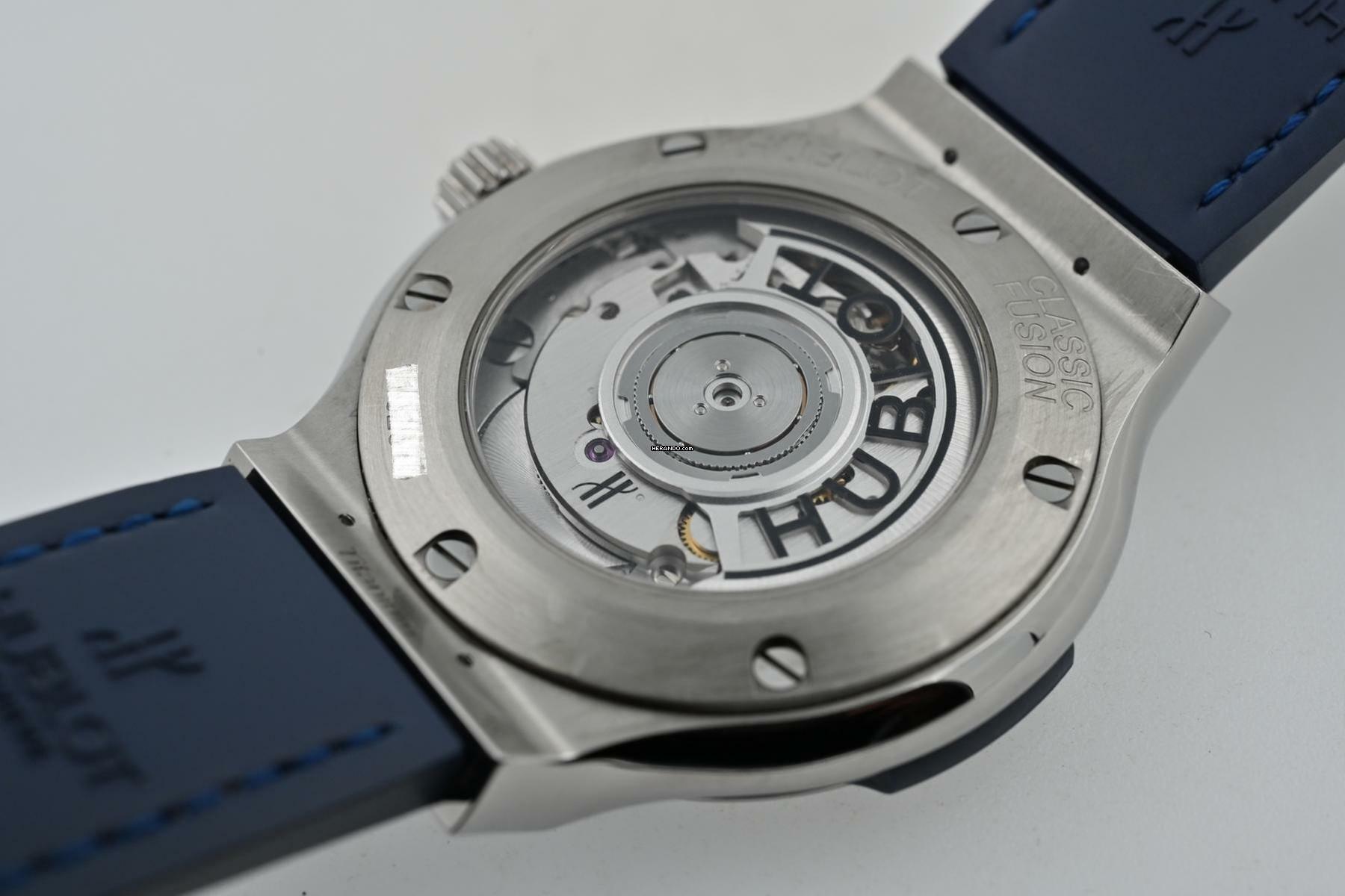 Thumbnail von Hublot Classic Fusion Blue Automatic Titanium 565.NX.7170.LR