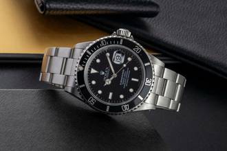 Thumbnail von Rolex Submariner Date 40 Stahl Automatik Herrenuhr Ref. 16610 S-Serie