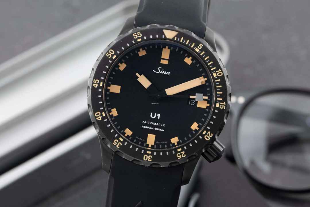  Sinn U1 S E Stahl Automatik Herrenuhr Ref. 1010.023 Box & Papiere 2017 