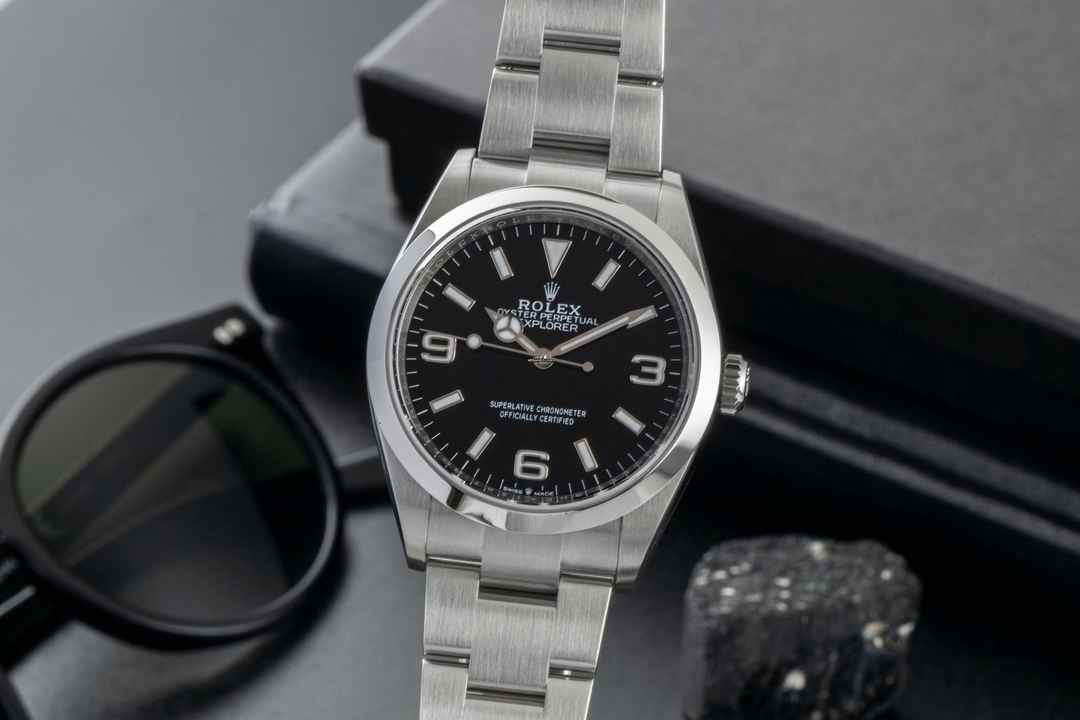  Rolex Explorer Oyster Edelstahl Automatik Herren Ref. 124270 Box & Papiere 2025 