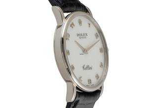 Thumbnail von Rolex Cellini 18K (0,750) Weissgold Handaufzug MOP Dial Unisex Ref. 5115