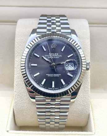  Rolex Datejust 41 Rhodium Dial JubileeTop Condition , 2019 with Box&Papers Full SET 