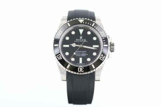  Rolex Submariner (No Date) DATE//REF.114060//2012//KAUTSCHUK#761 
