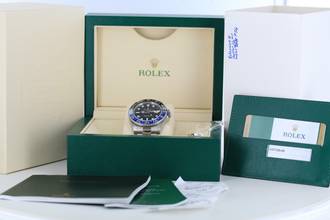 Thumbnail von Rolex GMT-Master II Batman Full Set//Ref. 116710BLNR//2020//LC100//#754