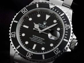 Thumbnail von Rolex Submariner Date Ref.16610 1990 Full Set sehr gut Vintage Submariner Date