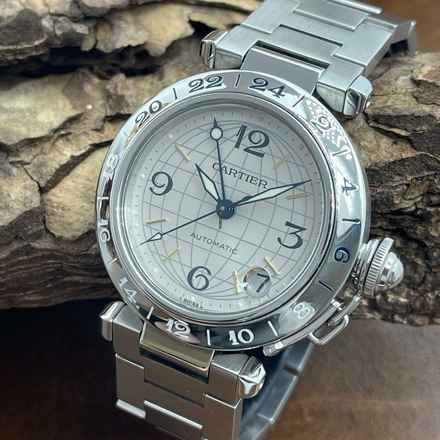  Cartier Pasha C Pasha C GMT - FULLSET 2002 - Ref. 2377 