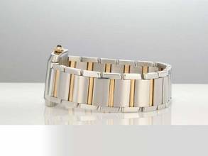 Thumbnail von Cartier Tank Française Medium Edelstahl Gelbgold 750 W51006q4 Stahl Gold Steel 18kt Yellow Gold