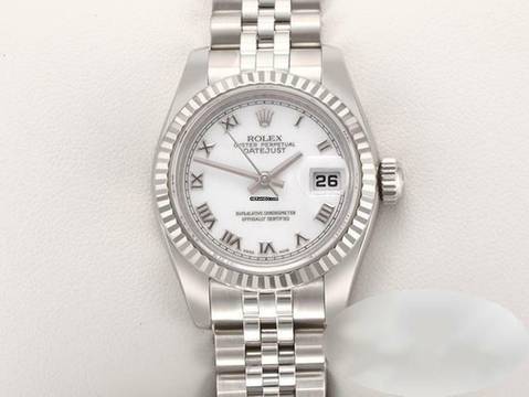  Rolex Lady-Datejust Stahl Weissgold 750 179174 2008 Automatik Stainless Steel 18kt White Gold Chronometer Oyster Jubilé-band 