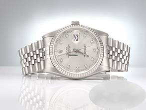 Thumbnail von Rolex Datejust 36 36mm 16234 Stahl Weissgold 750 Diamanten Automatik