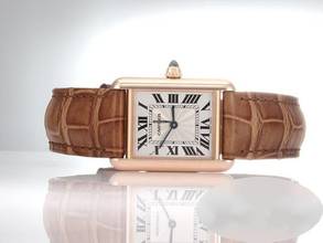 Thumbnail von Cartier Tank Louis Cartier Kleines Modell Rosegold 750 2024 Wgta0010 Handaufzug 18kt Rose Gold