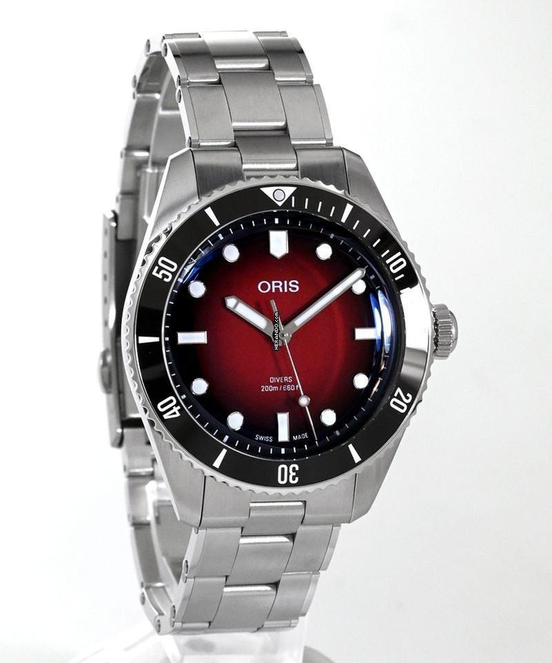  Oris Divers X RedBar Limited Edition II Ref. 01 733 7795 4018-Set auf 250 Stück limitierte Edition 