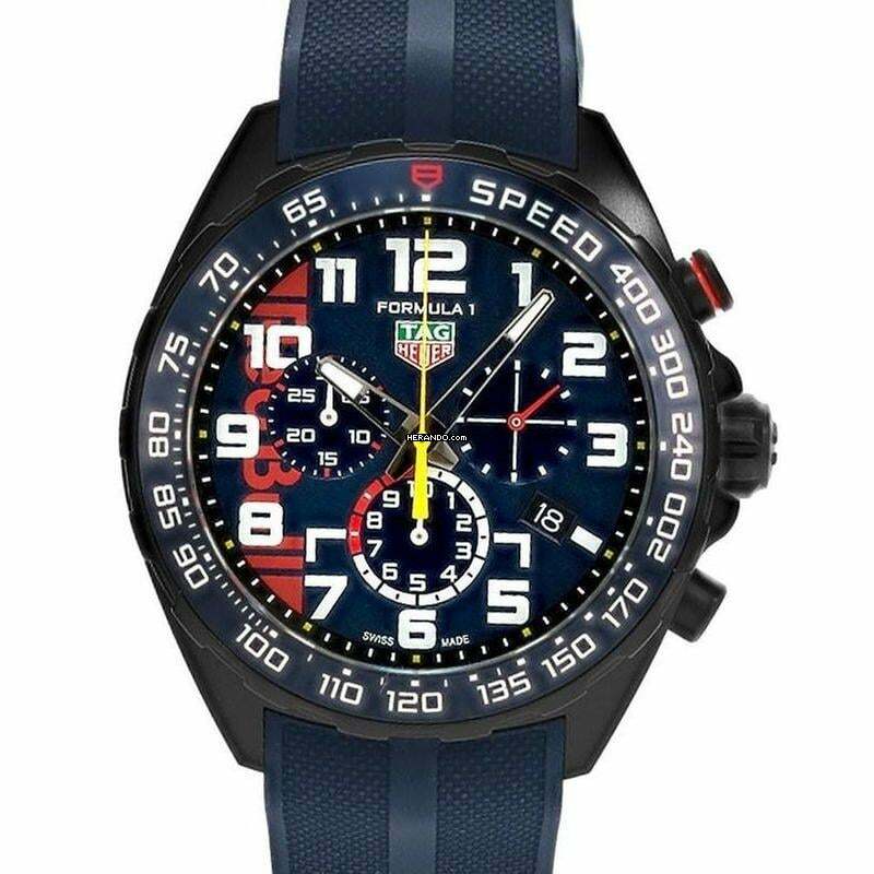  TAG Heuer Formula 1 Quarz Chronograph X Oracle Red Bull Formula 1 Tag Heuer NEW FULL SET 
