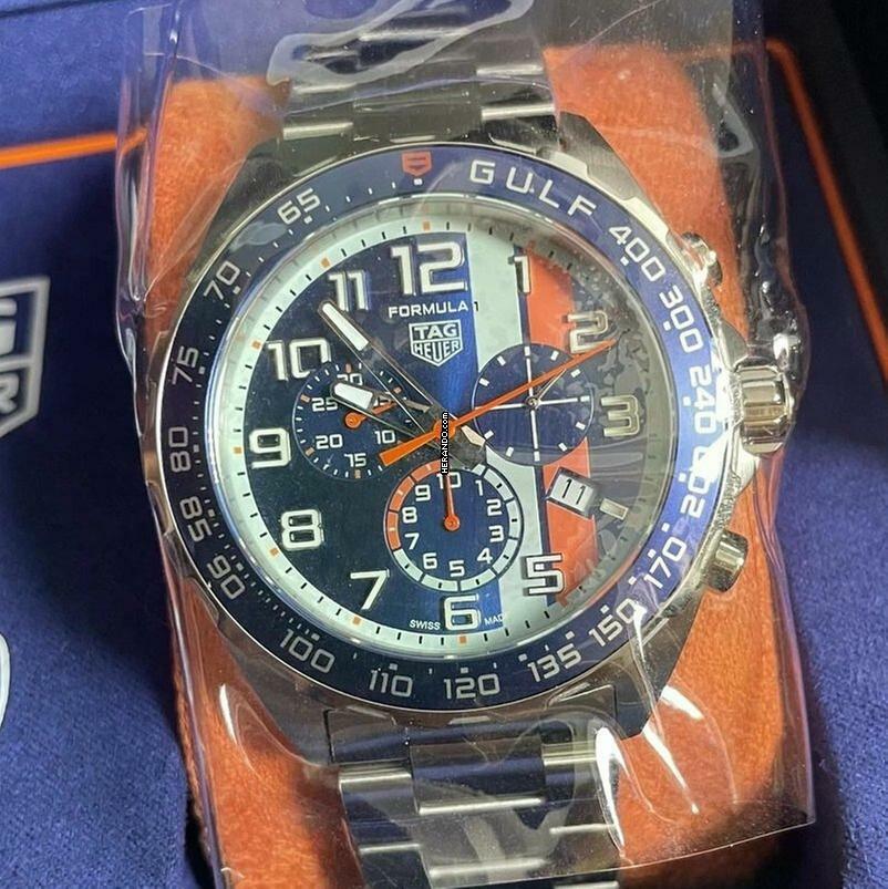  TAG Heuer Formula 1 Quarz X Gulf NEW FULL SET 