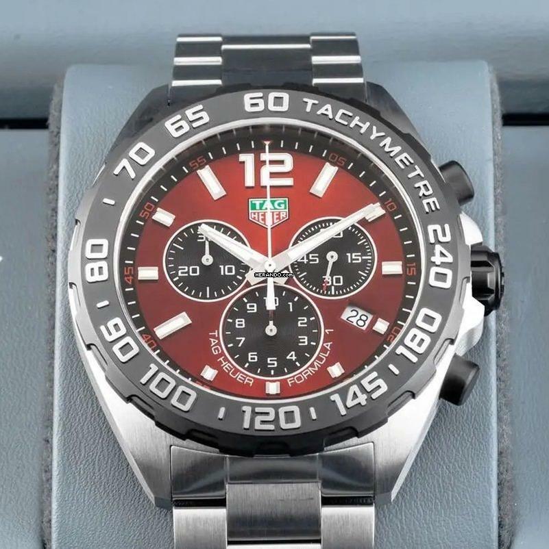  TAG Heuer Formula 1 Quarz Chronograph 43mm NEW FULL SET 