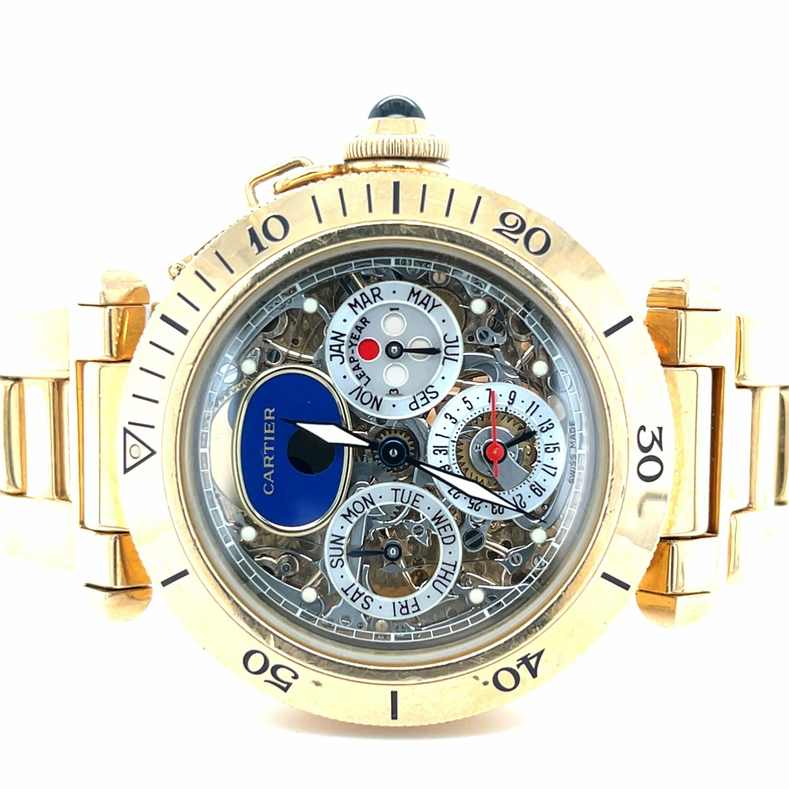  Cartier Pasha Perpetual Calendar Tourbillon Limitiert 