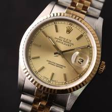 Thumbnail von Rolex Datejust 36 Steel/Gold Champagne Dial
