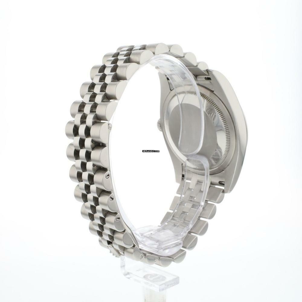 Thumbnail von Rolex Datejust 36 Black Roulette Dial