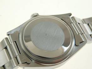 Thumbnail von Rolex Datejust 36 Stahl 36 mm Stella Dial römisch T Swiss Made T v 1987 im Top Zustand R Serie seltenes Stella Zifferblatt