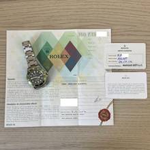 Thumbnail von Rolex Submariner Date 16610LV MK1 Kermit Fat Four bezel Full Set 2003