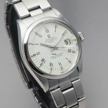 Thumbnail von Rolex Oyster Perpetual Date 1500 white roman T-swiss dial Stahl/Oyster Stahlband