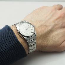 Thumbnail von Rolex Oyster Perpetual Date 1500 white roman T-swiss dial Stahl/Oyster Stahlband