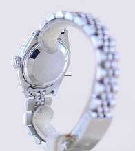 Thumbnail von Rolex Oyster Perpetual Lady Date silver index dial Jubiléband 26mm polished Bezel