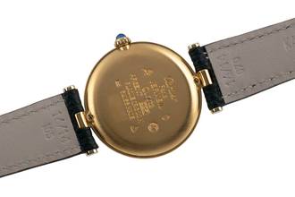 Thumbnail von Cartier Trinity Vendome LC GM Vermeil 925 Silber Trinity Dial Medium Size Ref. 590003