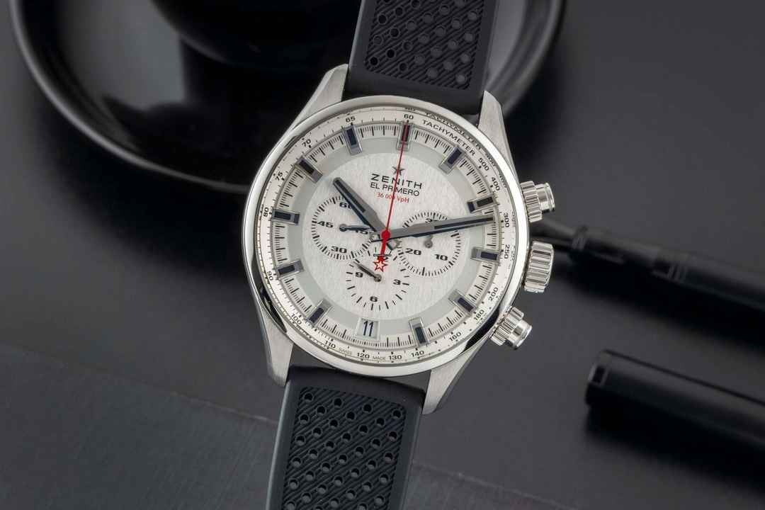  Zenith El Primero Sport Chronograph Stahl Automatik Herrenuhr Ref 03.2280.400/01.C713 