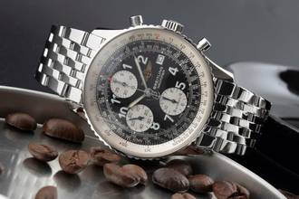 Thumbnail von Breitling Old Navitimer Chronograph Edelstahl Automatik Ref. A13322