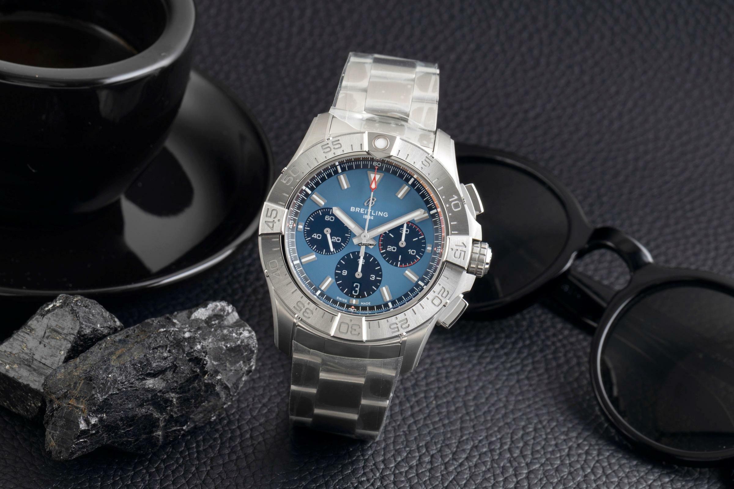 Thumbnail von Breitling Avenger B01 Chronograph 44 Edelstahl Ref. AB0147101C1A1