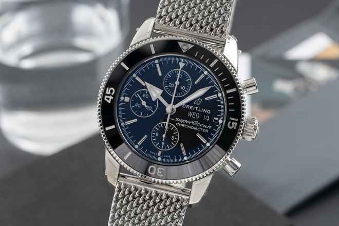  Breitling Superocean Heritage II Automatik Stahl A13313121B1A1 B&P 