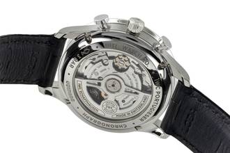 Thumbnail von IWC Portugieser Chronograph Red Dial Stahl Automatik Herrenuhr Ref. IW371616