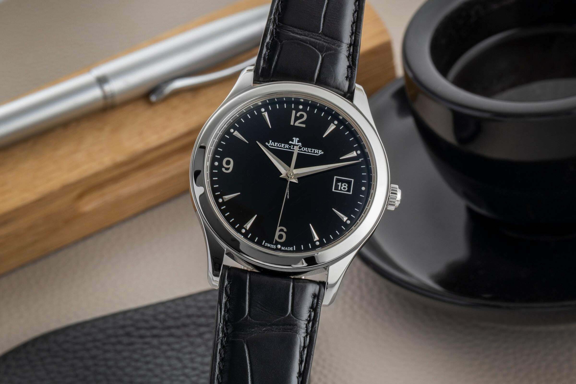  Jaeger-LeCoultre Master Control Date Stahl Automatik Herrenuhr R. Q1548470 176.8.40.S 