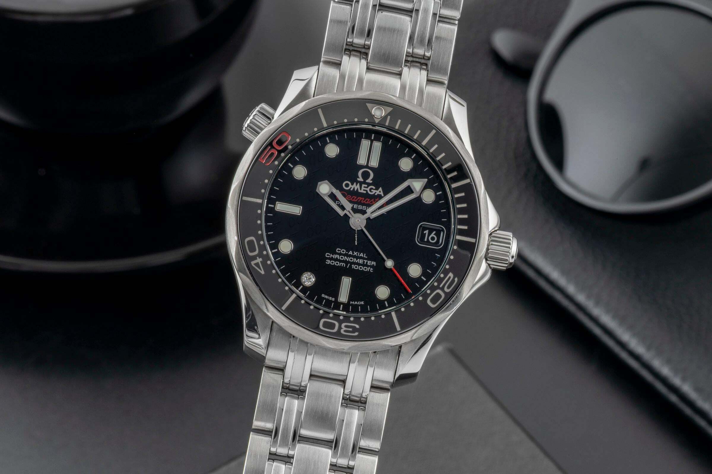  Omega Seamaster Diver 300 M James Bond 007 Automatik Ref 212.30.36.20.51.001 Limitiert 