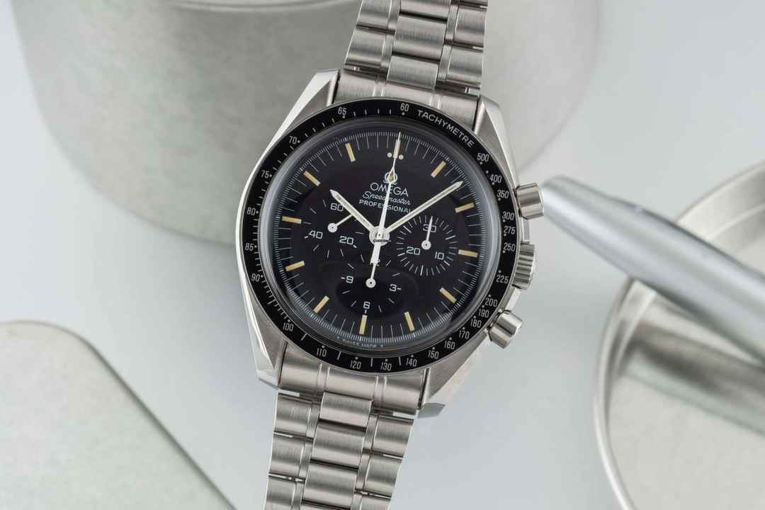  Omega Speedmaster Professional Moonwatch Chronograph Stahl Handaufzug Ref. 3590.50.00 B&P 