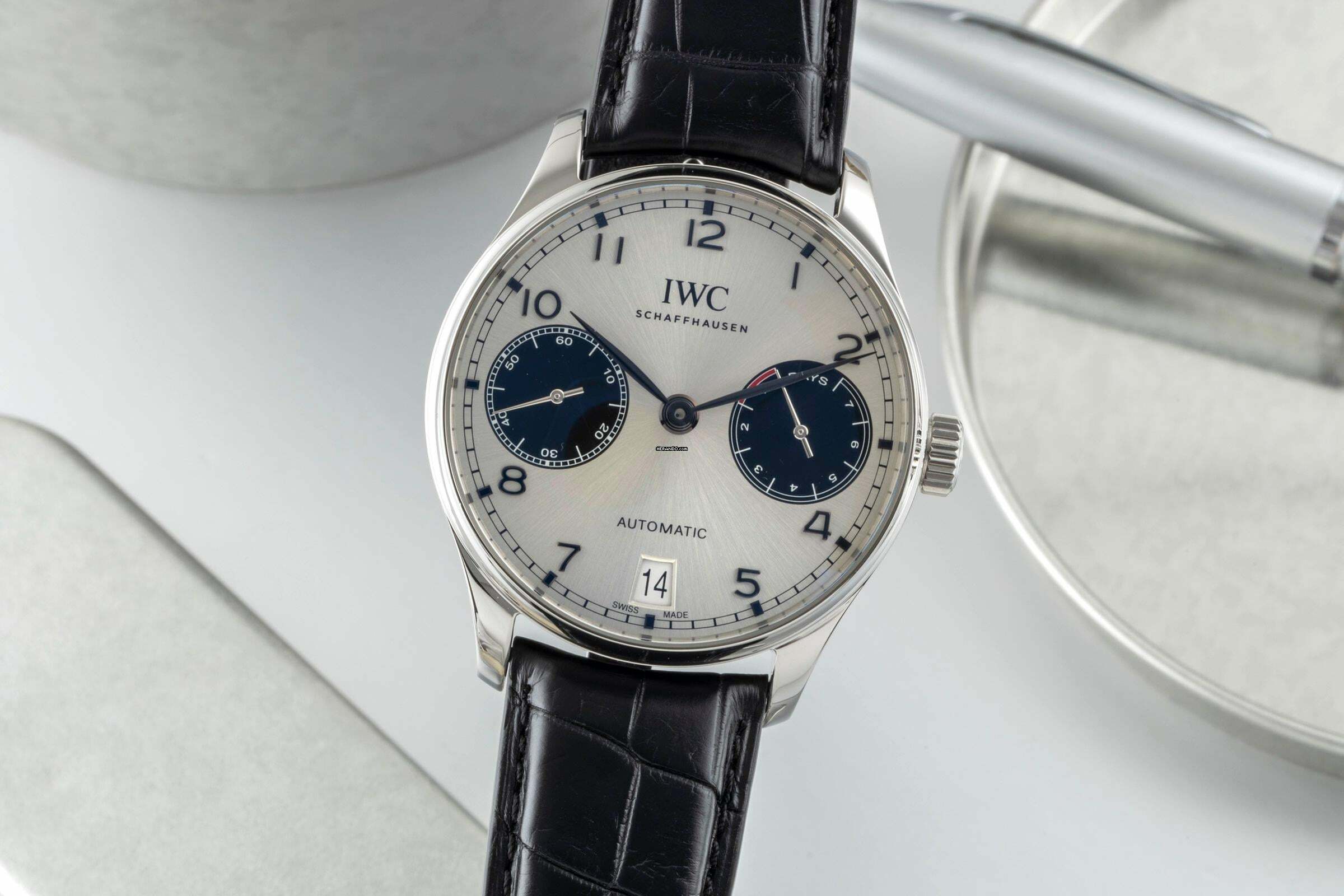  IWC Portugieser Automatik Edelstahl Automatik Herrenuhr Ref. IW500706 one out of 50 