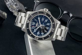 Thumbnail von Breitling Superocean II 44 Stahl Automatik Herrenuhr A17392D71 Papiere 2019