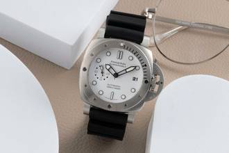 Thumbnail von Panerai Submersible Edelstahl Automatik Herrenuhr Ref. PAM01223 B&P 2021